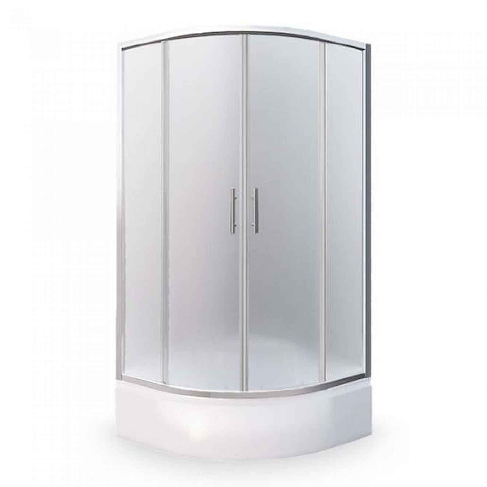 Sprchový kout čtvrtkruh 90x90x165 cm Roth Projektová řešení chrom lesklý N0657