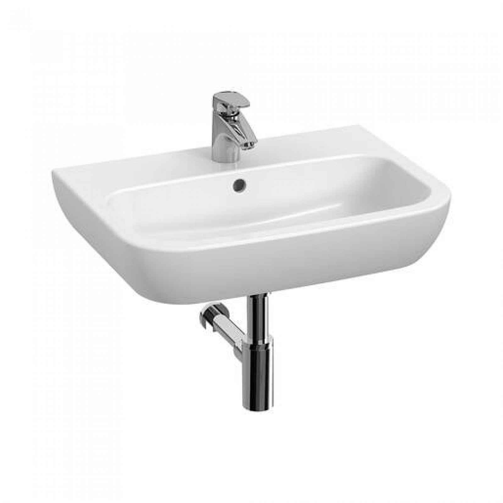 Umyvadlo Jika Deep 60x45 cm otvor pro baterii uprostřed H8103680001041