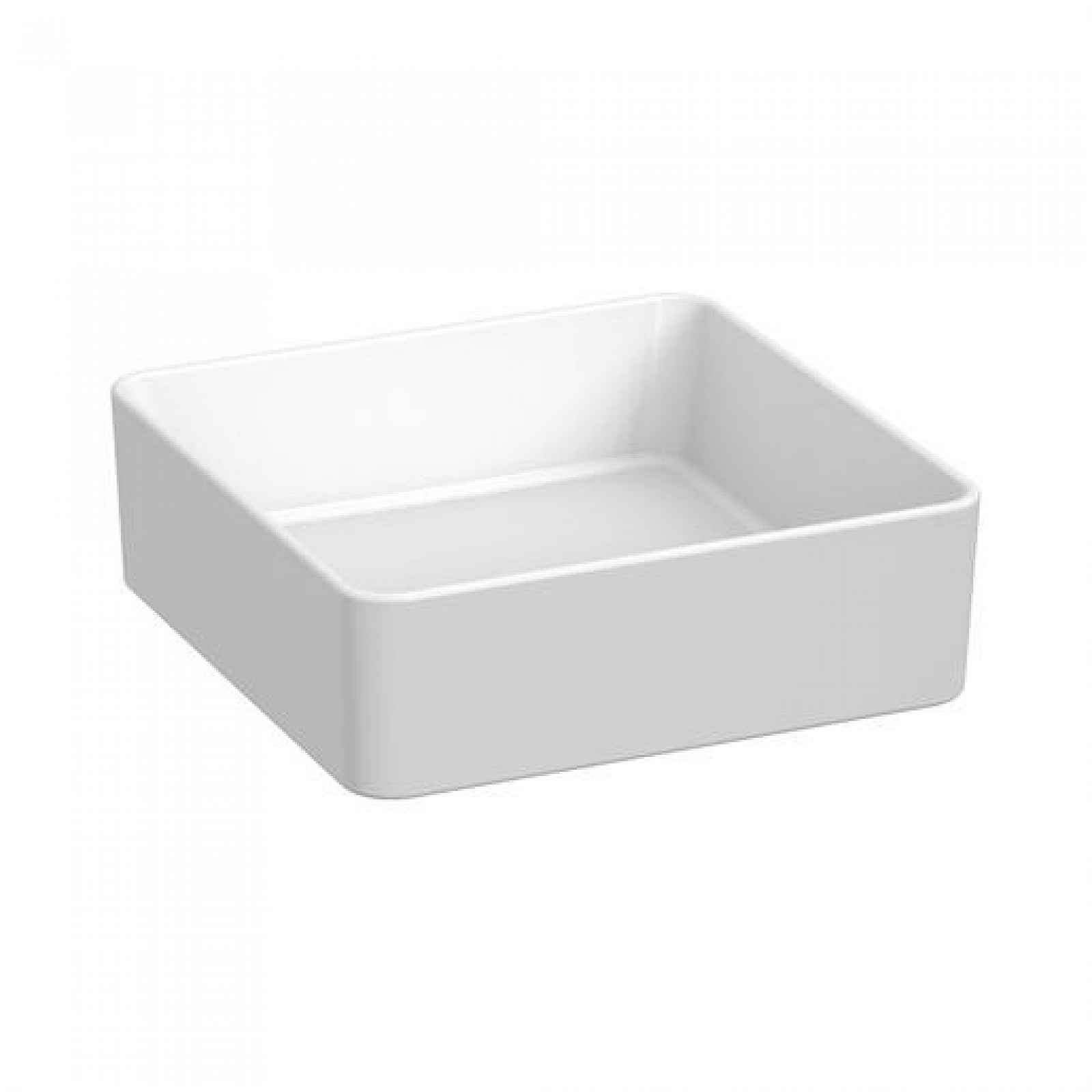 Umyvadlo na desku Jika Pure 38x38 cm bez přepadu H8184220001121