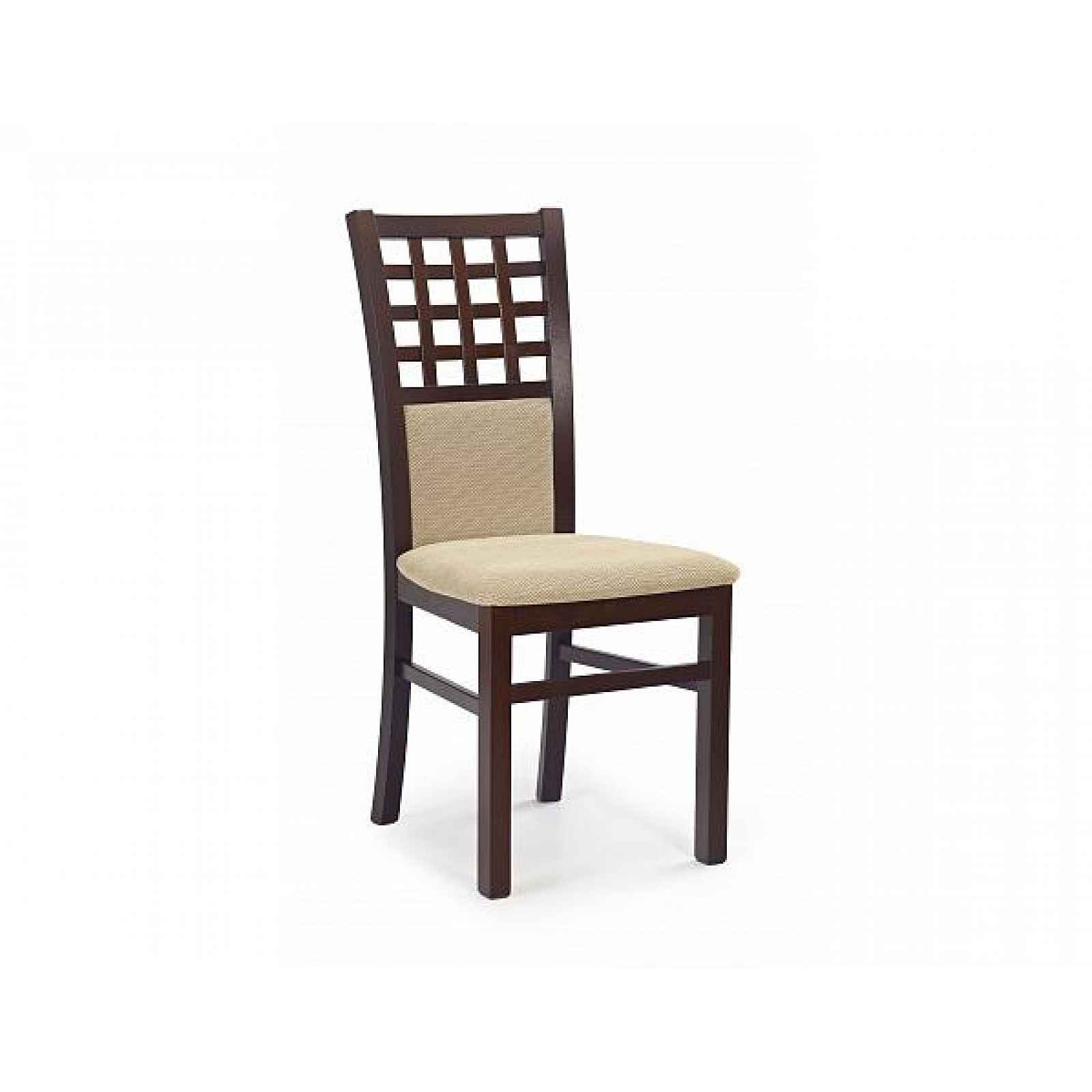 Jídelní židle Gerard 3 ořech tmavý
