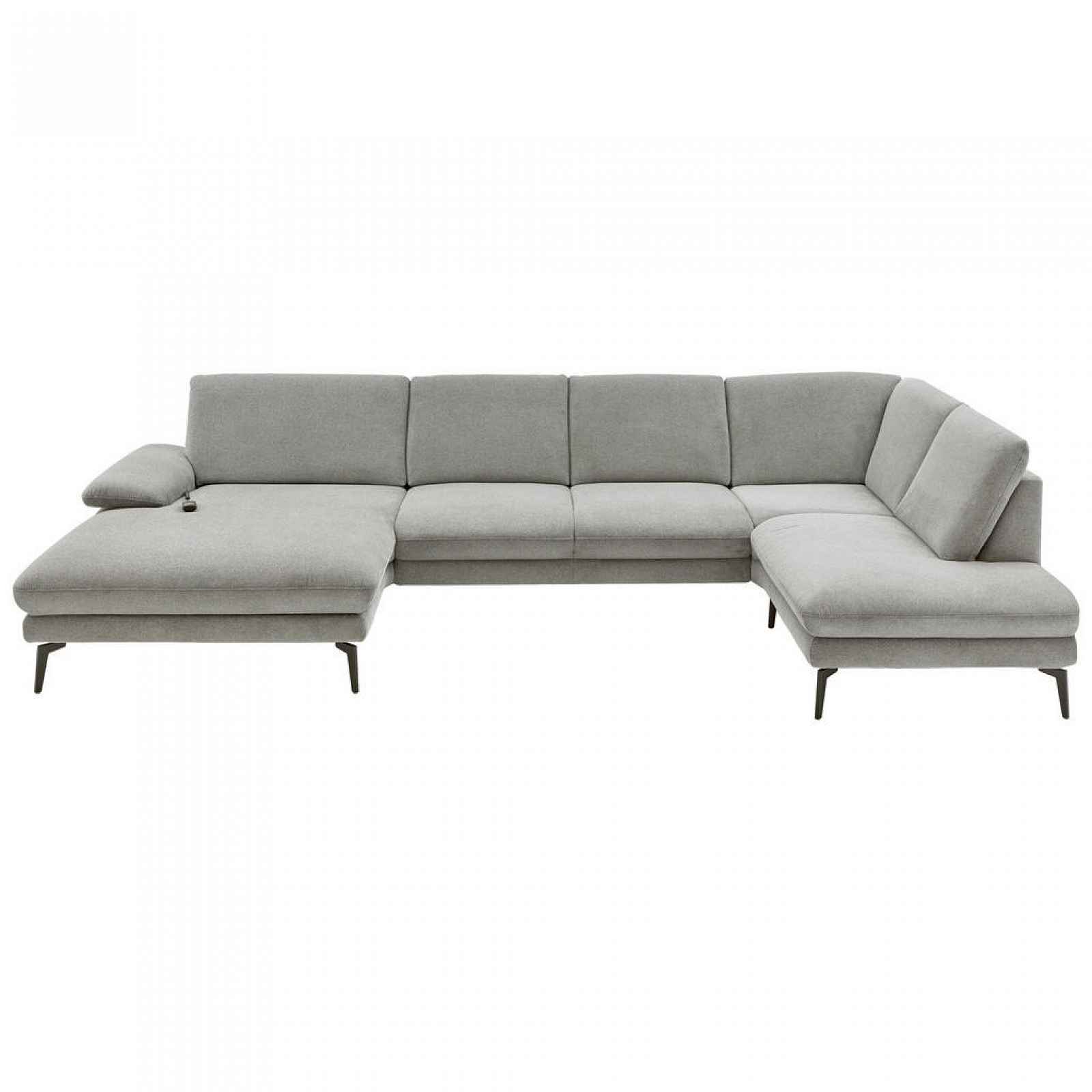 XXXLutz SEDACÍ SOUPRAVA, textil, šedá Dieter Knoll - Sedací soupravy - 000436007001