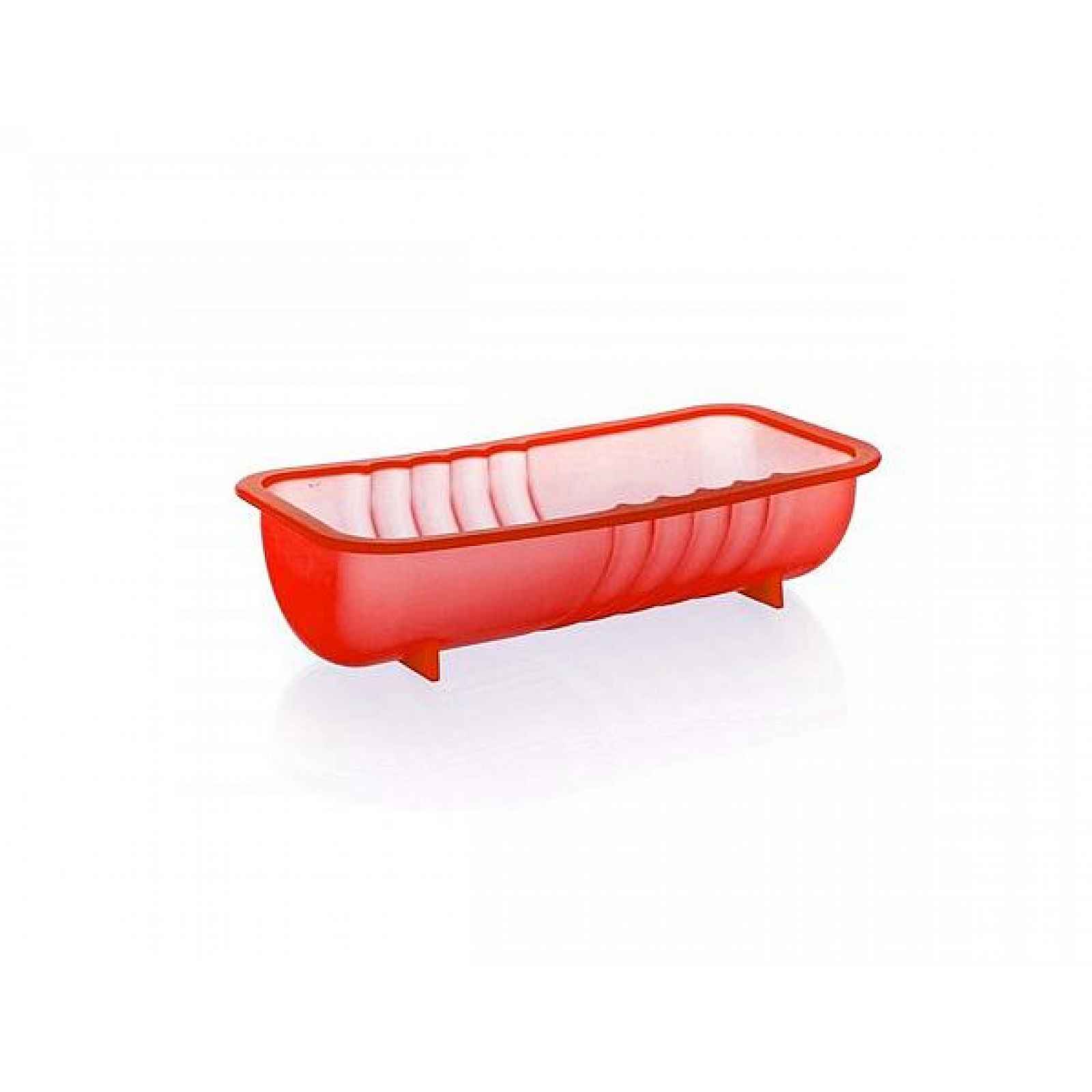 BANQUET Forma na srnčí hřbet silikonová CULINARIA Red 26 x 13 x 6,5 cm