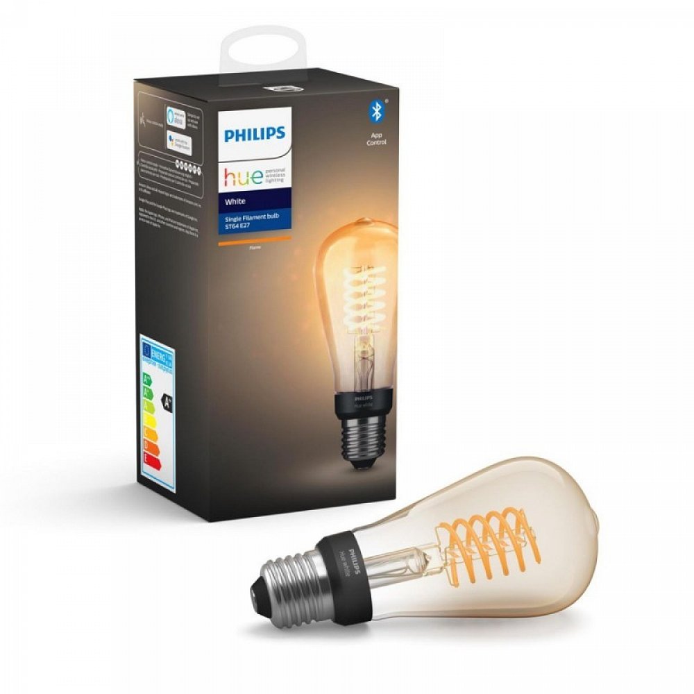 Žárovka LED Philips Hue Bluetooth Filament, E27, 7 W, 550 lm