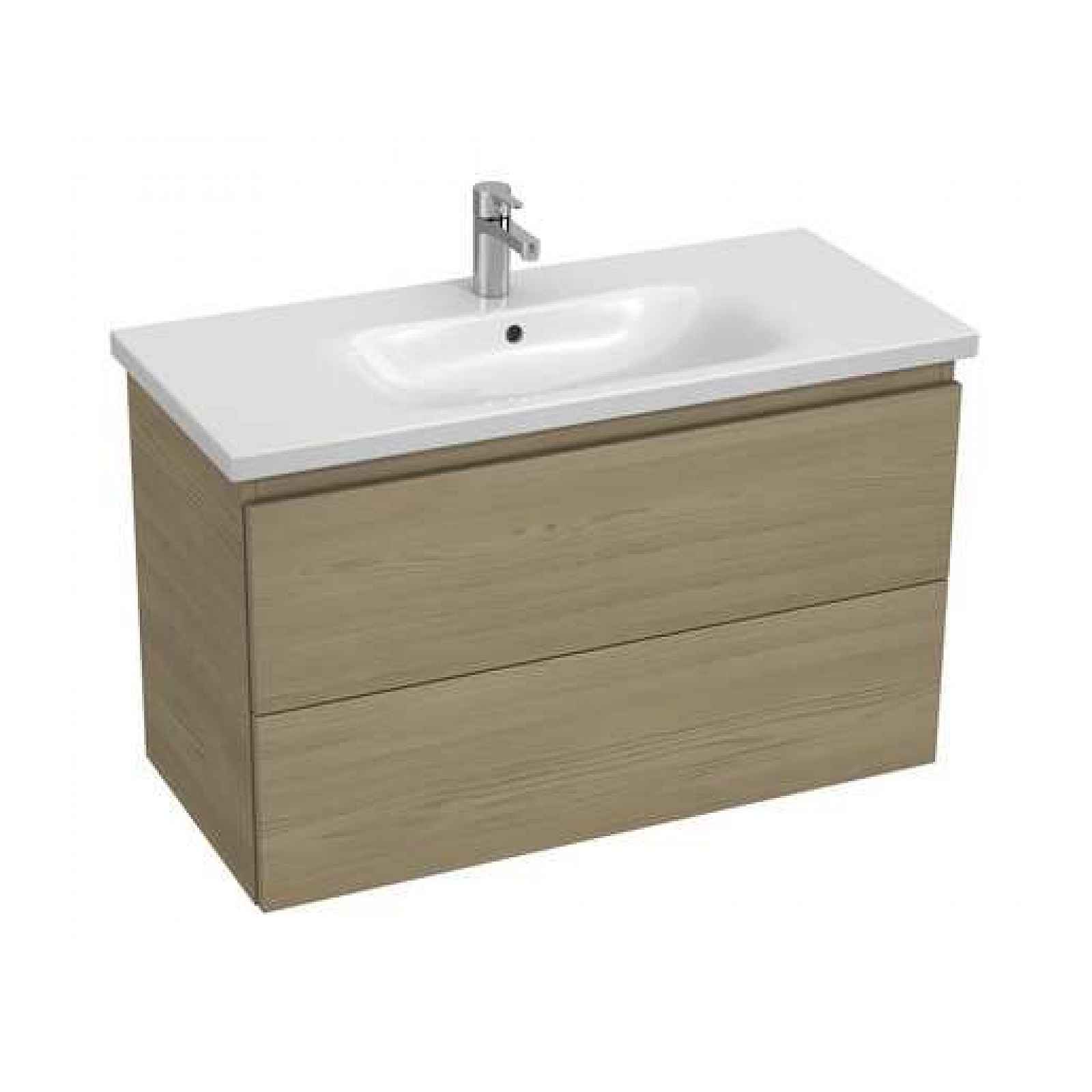 Koupelnová skříňka pod umyvadlo Jika Mio-N 96x58,8x44,8 cm jasan H40J7174013421