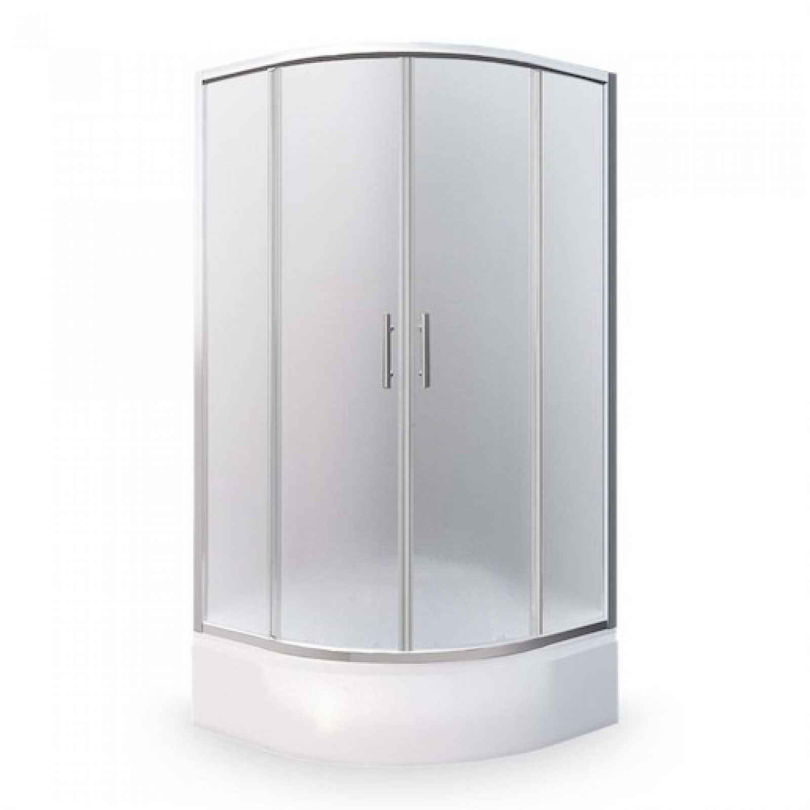 Sprchový kout čtvrtkruh 80x80x165 cm Roth Projektová řešení chrom lesklý N0656