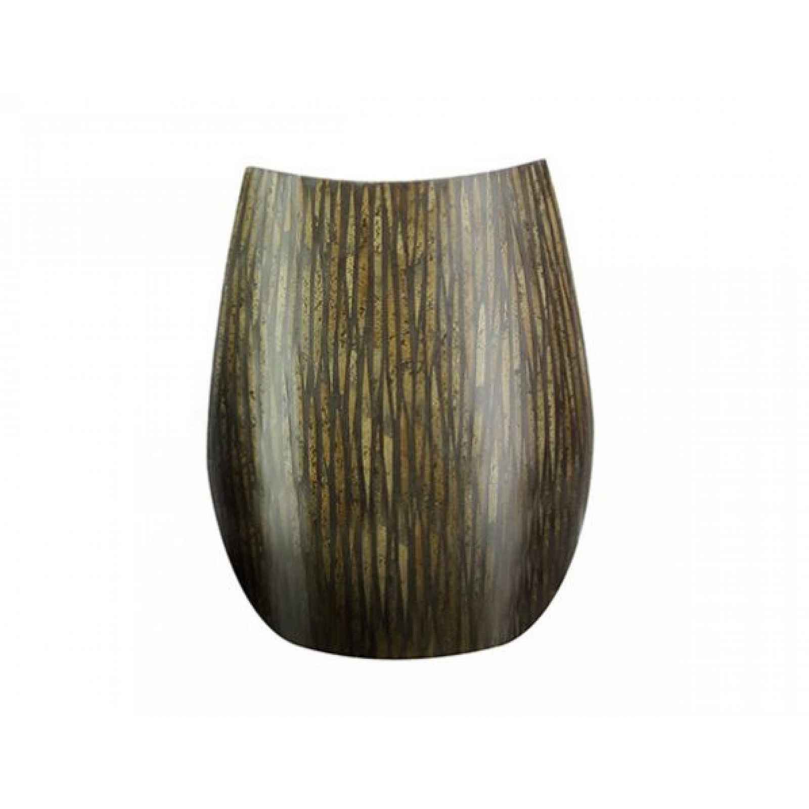 Dekorační váza (14x29x38cm), hnědá/béžová