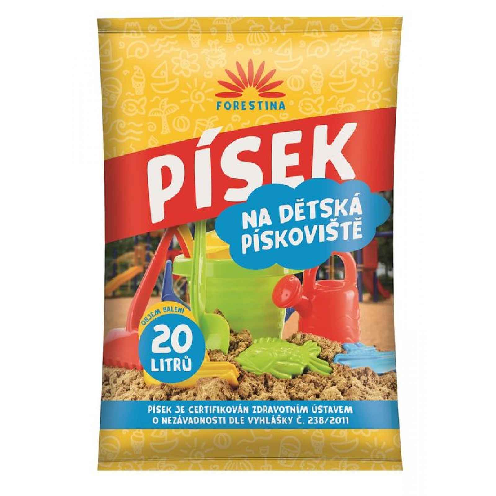 shumee Písek pro dětská pískoviště - 20 Kg