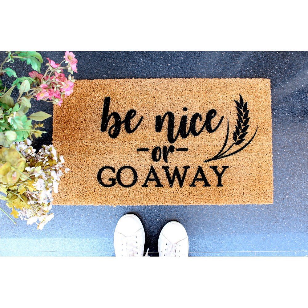 Rohožka Doormat Be Nice, 70 x 40 cm