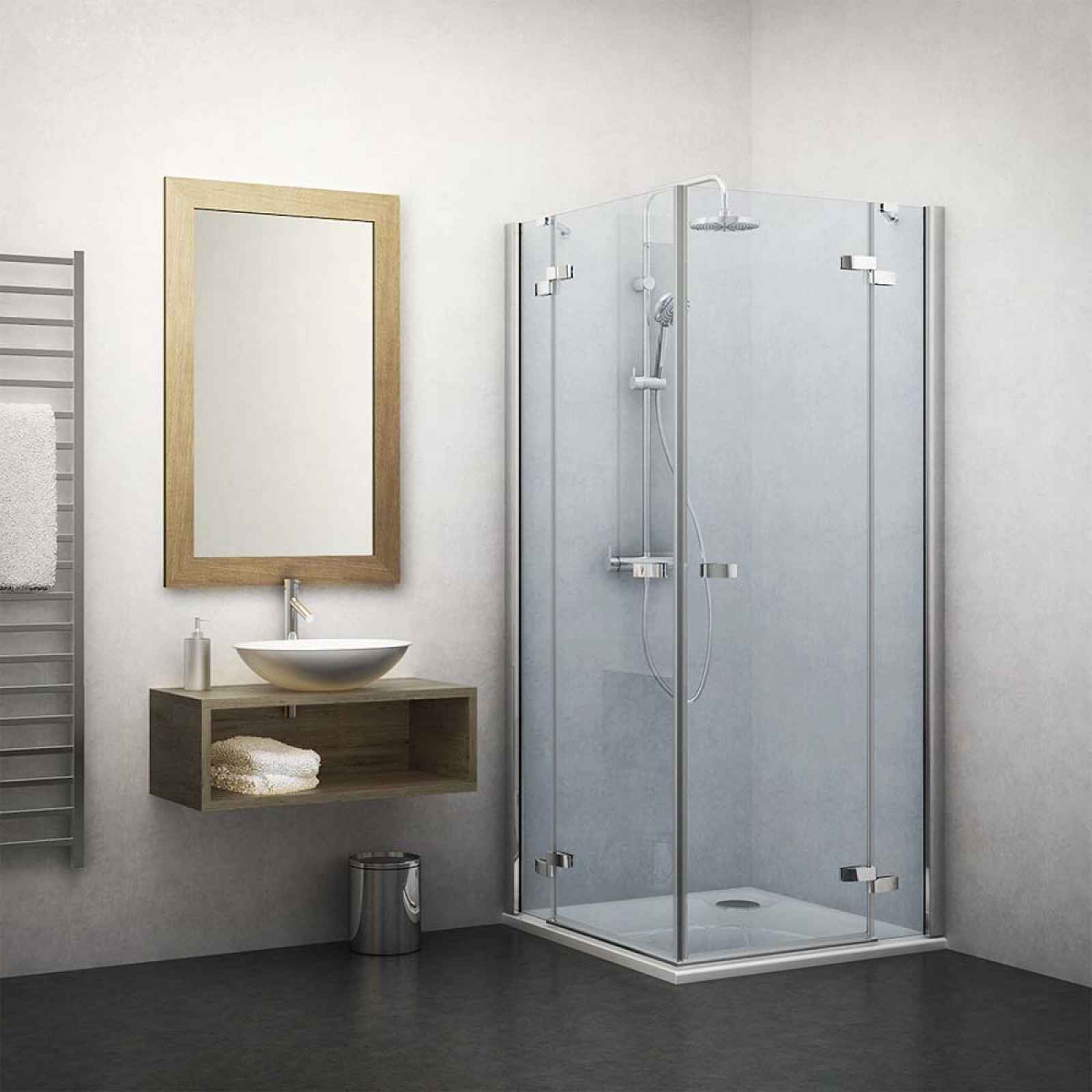 Sprchové dveře 150x201,7 cm pravá Roth Elegant Line chrom lesklý 132-150000P-00-02