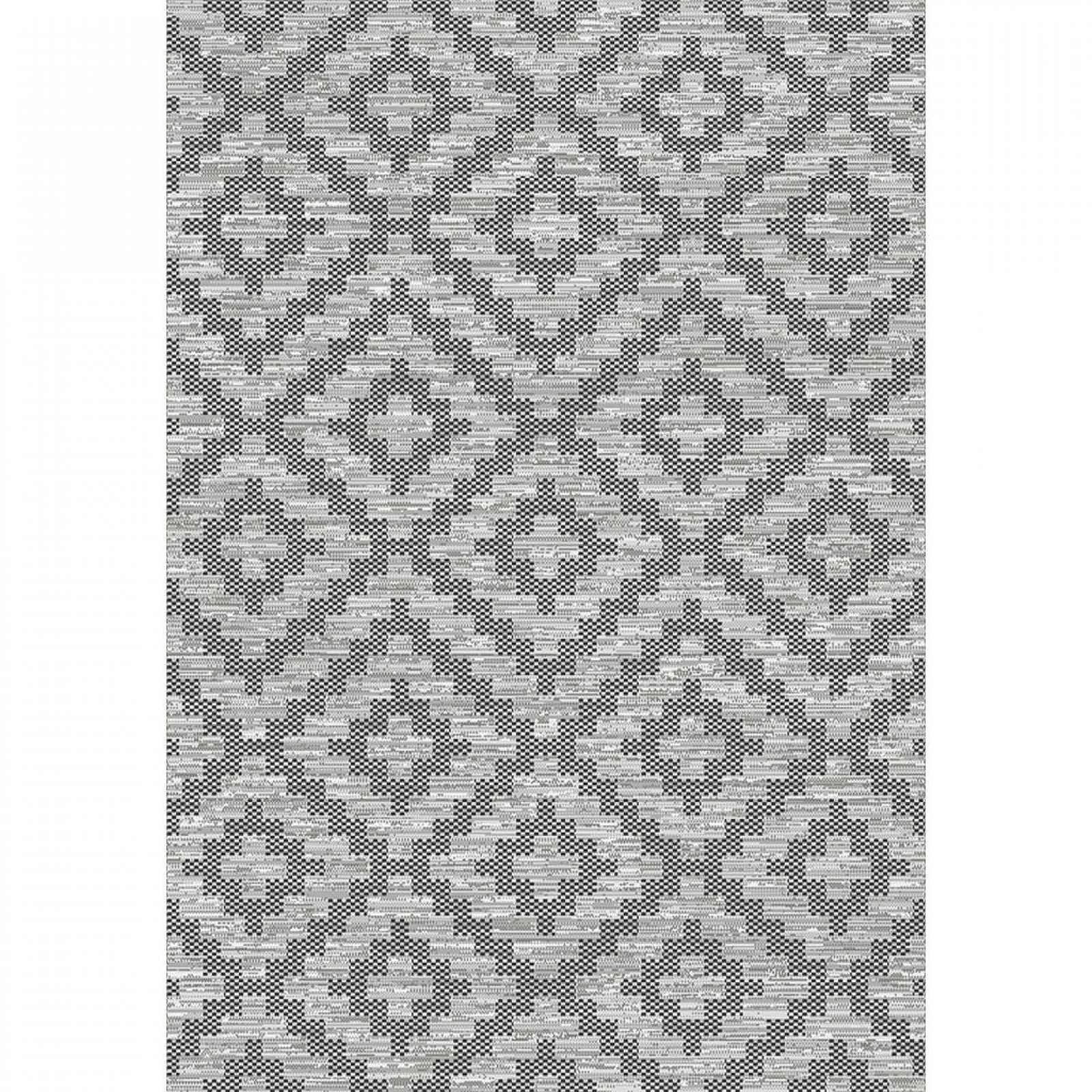 XXXLutz VENKOVNÍ KOBEREC, 80/150 cm, šedá, tmavě šedá Novel - Venkovní koberce - 004575021754