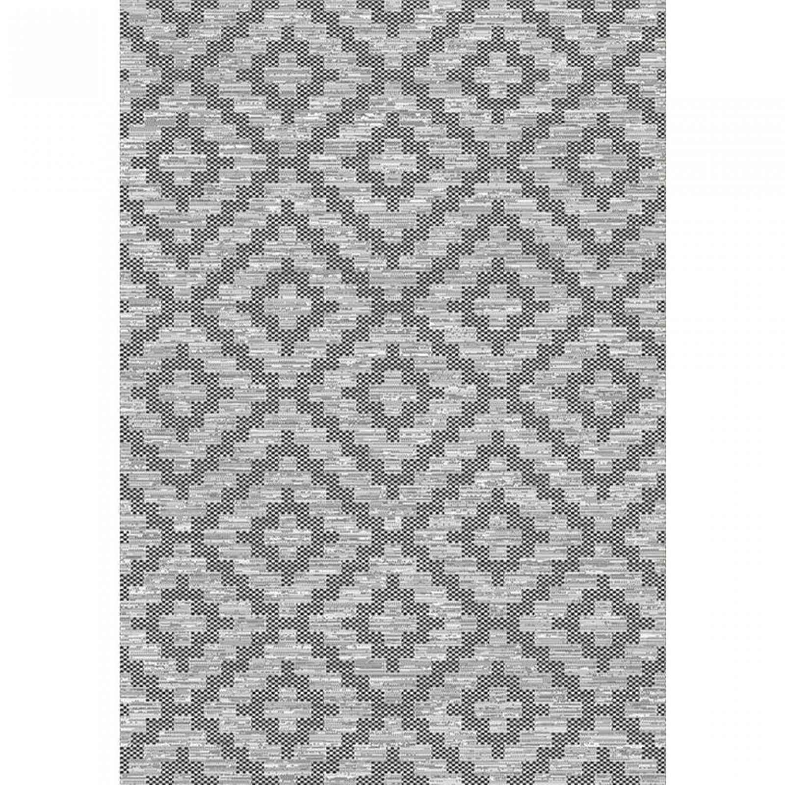 XXXLutz VENKOVNÍ KOBEREC, 120/170 cm, šedá, tmavě šedá Novel - Venkovní koberce - 004575021760
