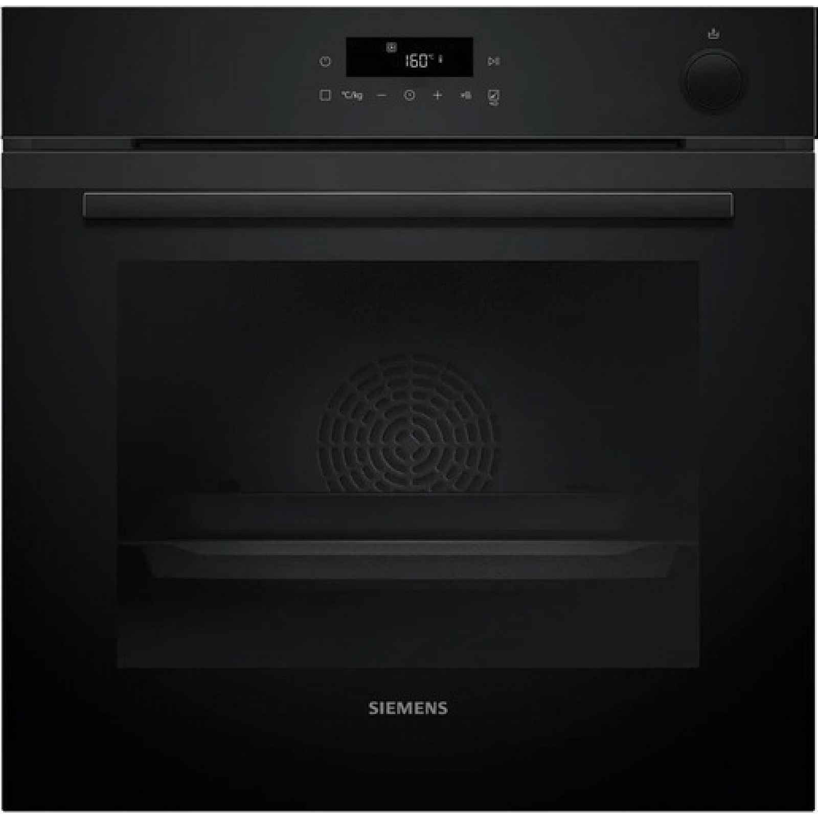 Vestavná trouba Siemens s přídavnou párou 60 x 60 cm Deep black inox HR232GEB3