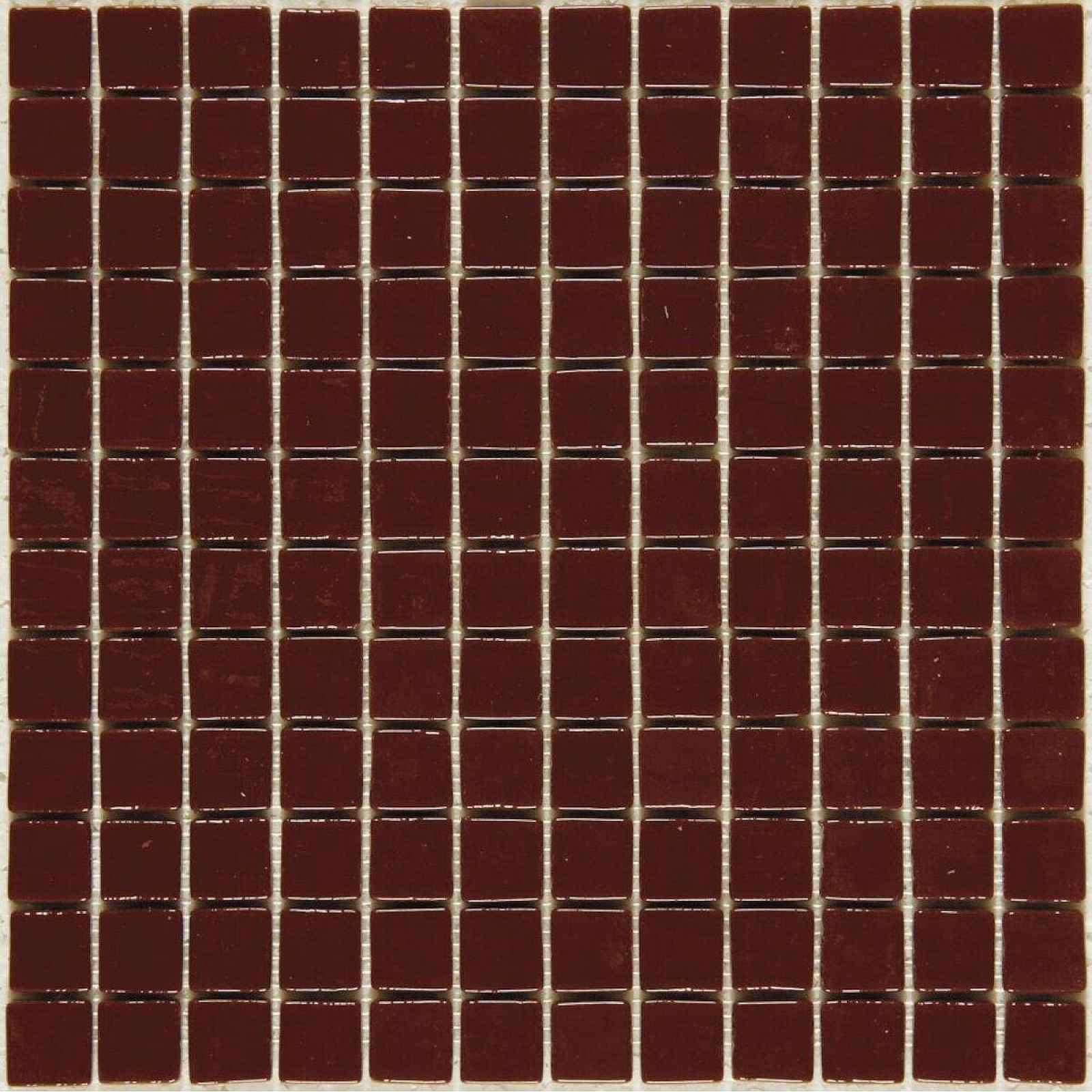 Skleněná mozaika Monocolores marron 30x30 cm lesk MC801