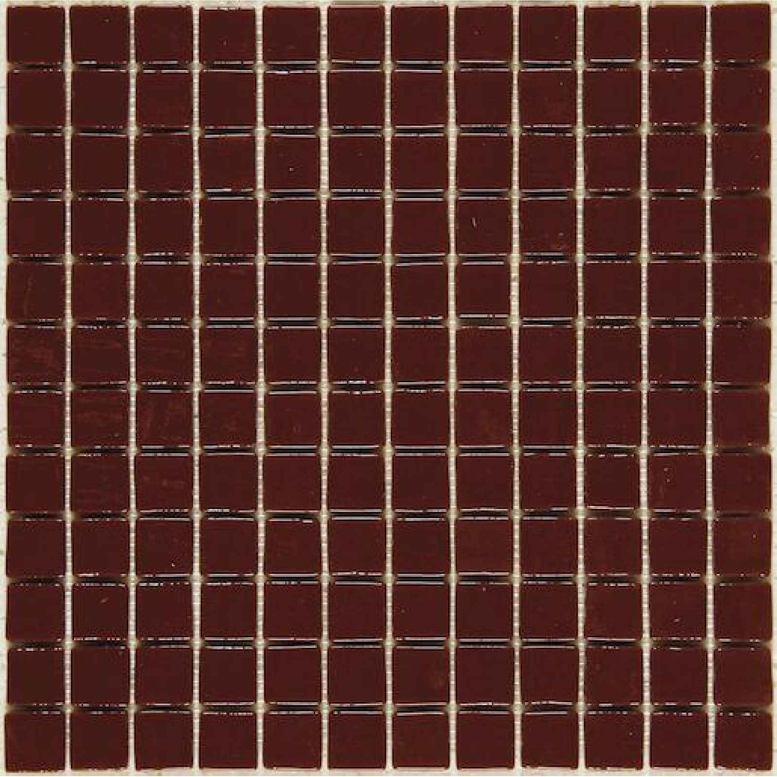 Skleněná mozaika Monocolores marron 30x30 cm lesk MC801