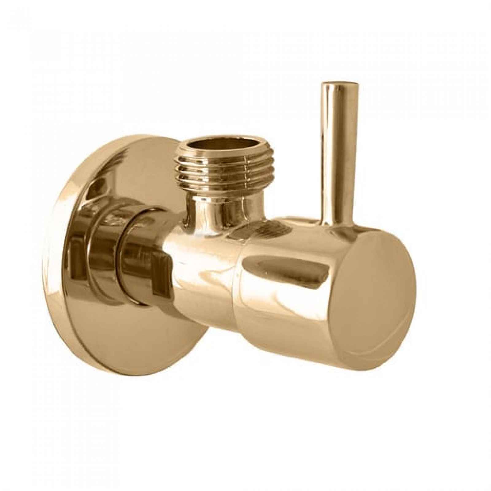 Rohový ventil RAV Slezák 1/2"x3/8" zlatá lesklá RV0238Z