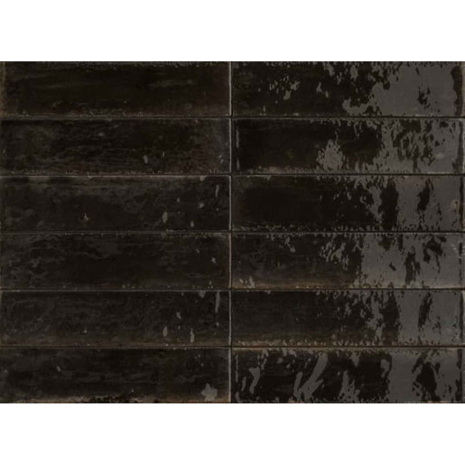 Obklad Ragno Look Nero 6x24 cm lesk R8FN (bal.0,520 m2)