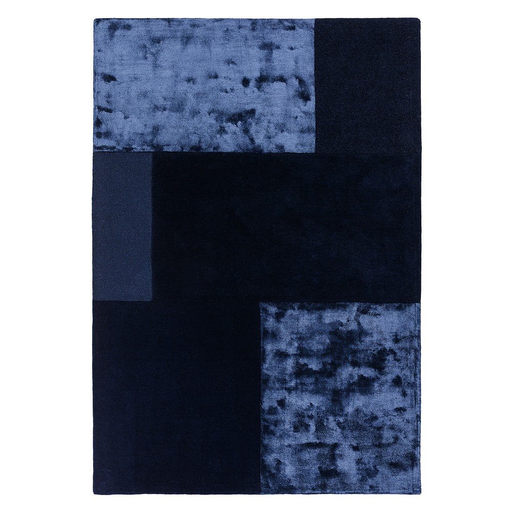 Tmavě modrý koberec Asiatic Carpets Tate Tonal Textures, 200 x 290 cm