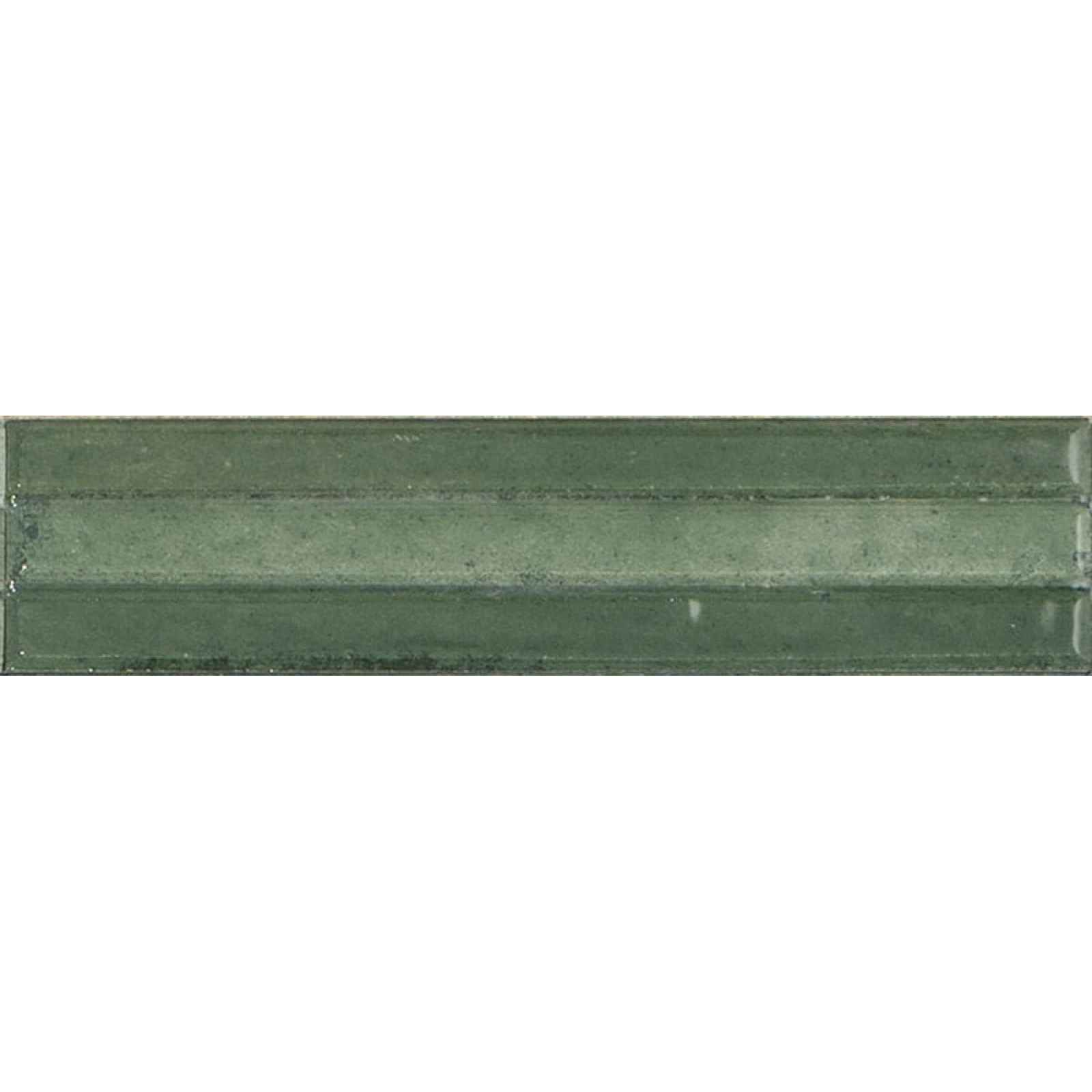 Obklad Ragno Look Verde Struttura 3D Yubi 6x24 cm lesk RCU8 (bal.0,720 m2)