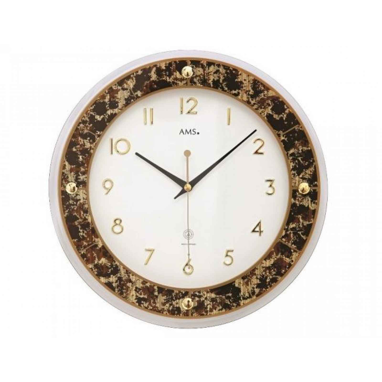 Nástěnné hodiny 5853 AMS řízené rádiovým signálem 31cm