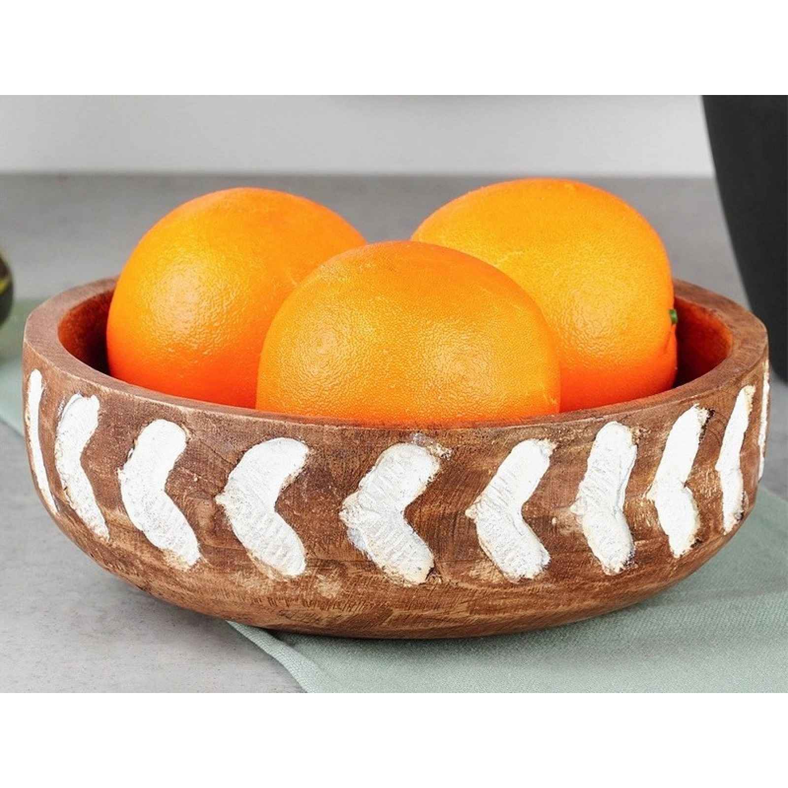 Miska 20 cm, mangové dřevo