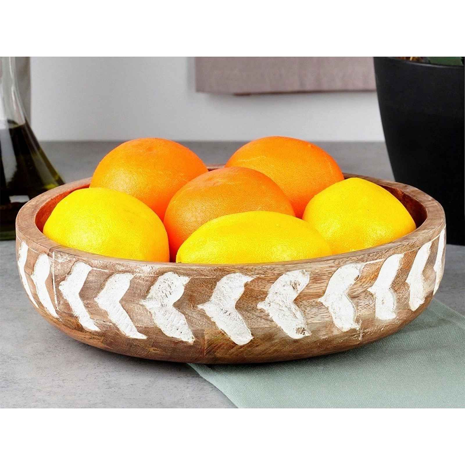 Miska 24 cm, mangové dřevo