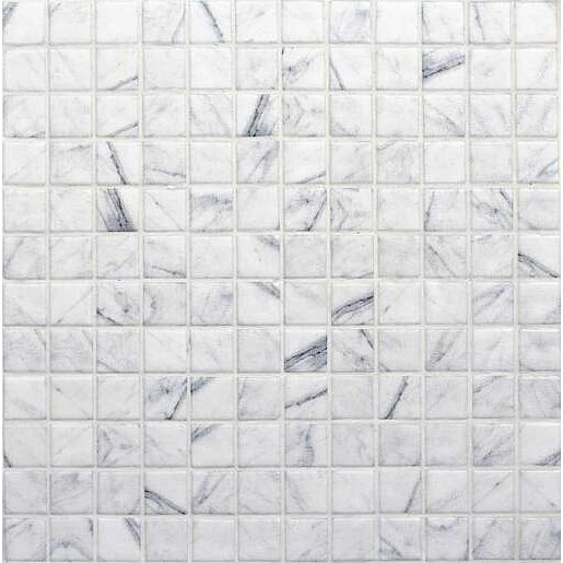 Skleněná mozaika Marble callacata 30x30 cm mat MOSCALACATTA