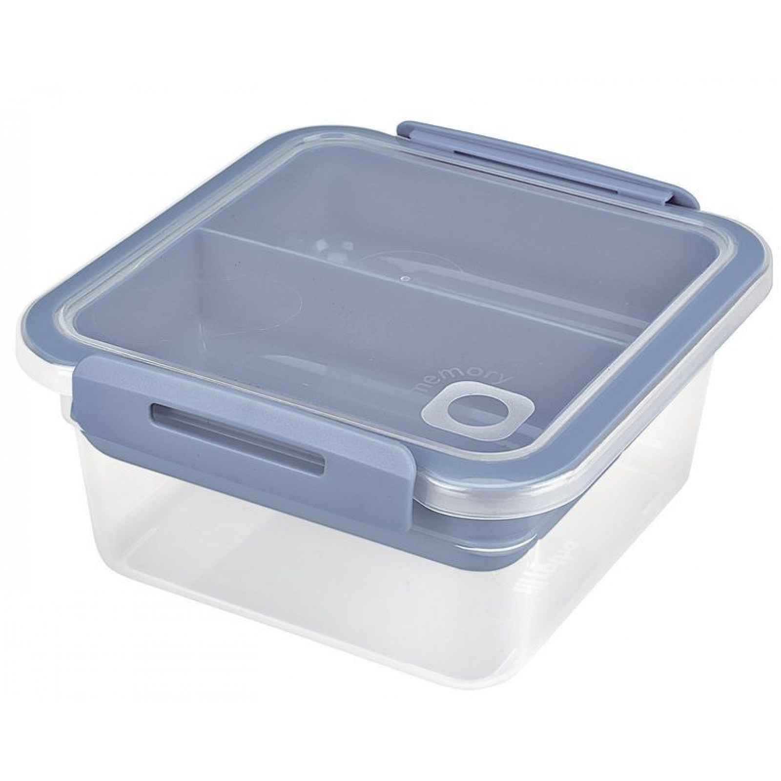 Svačinový box MEMORY, 1L, modrý