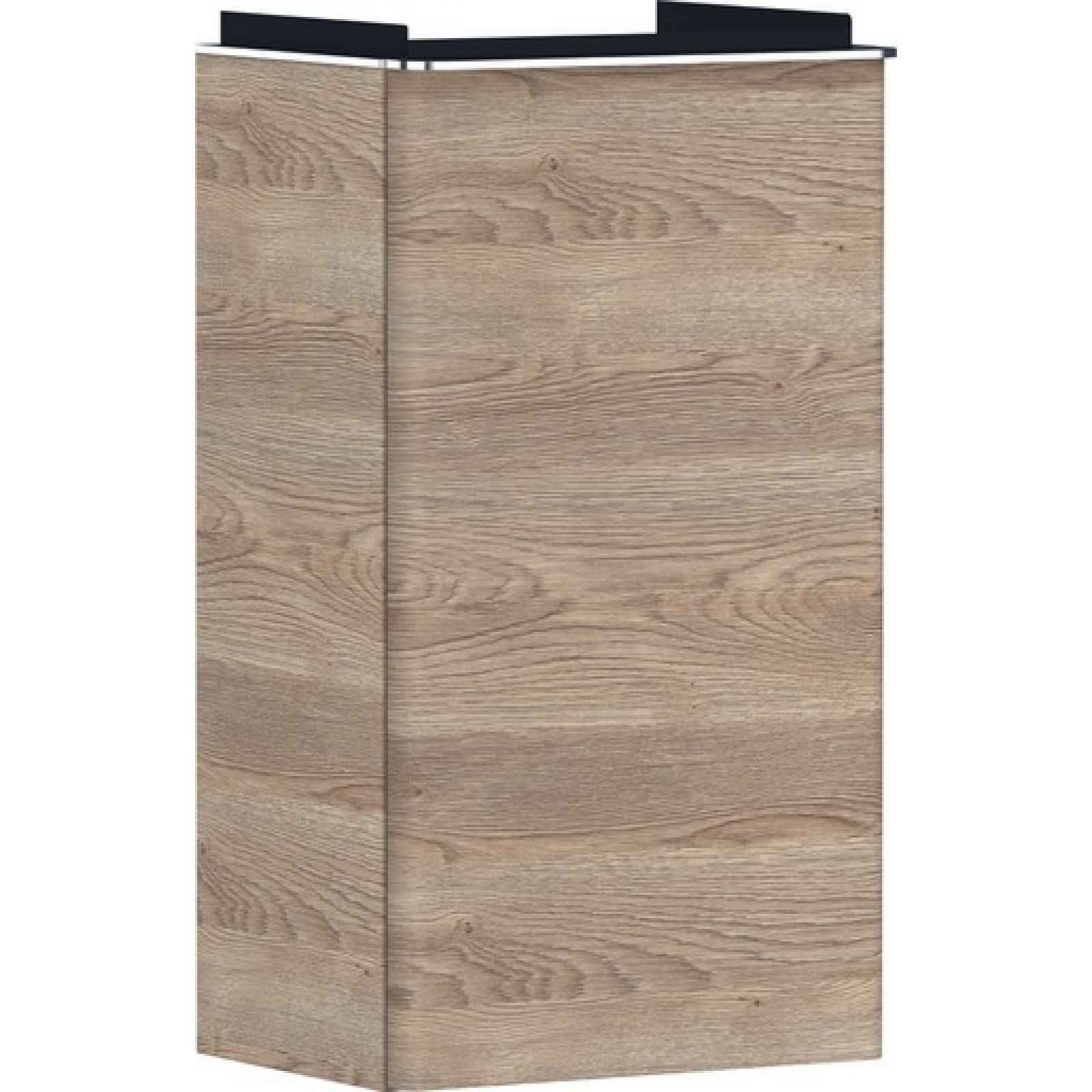 Skříňka pod umyvadlo bez umyvadla Hansgrohe Xelu Q 34x62,5x24,5 cm přírodní dub 54013000