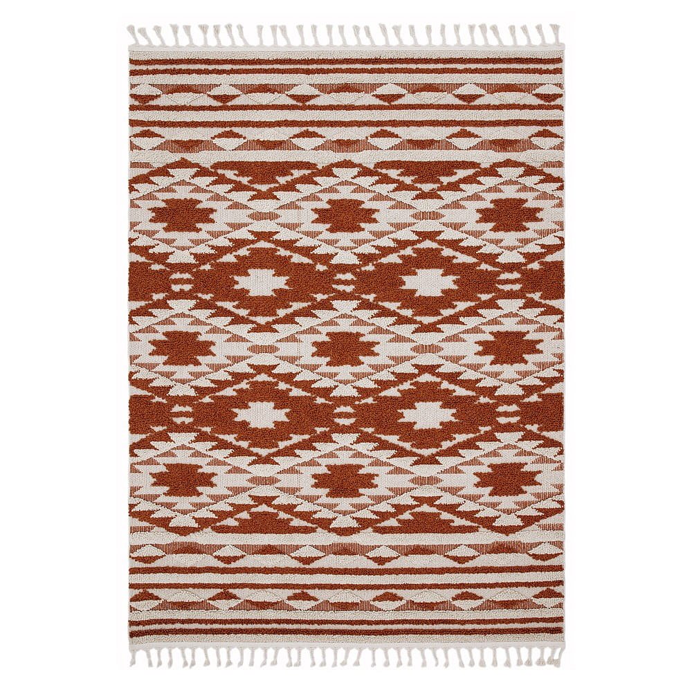 Oranžový koberec Asiatic Carpets Taza, 120 x 170 cm