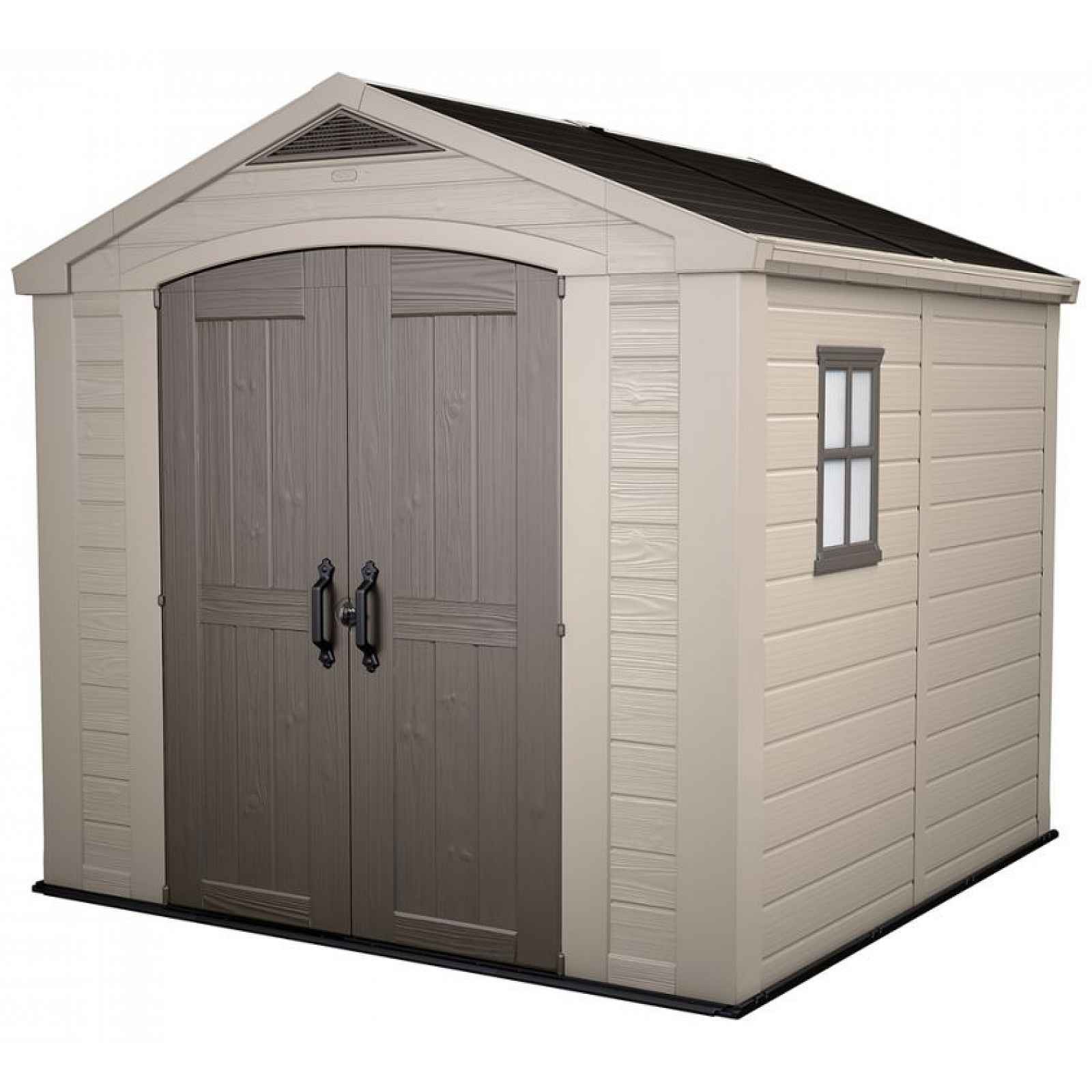 Keter FACTOR 35701 Zahradní plastový domek 8x8