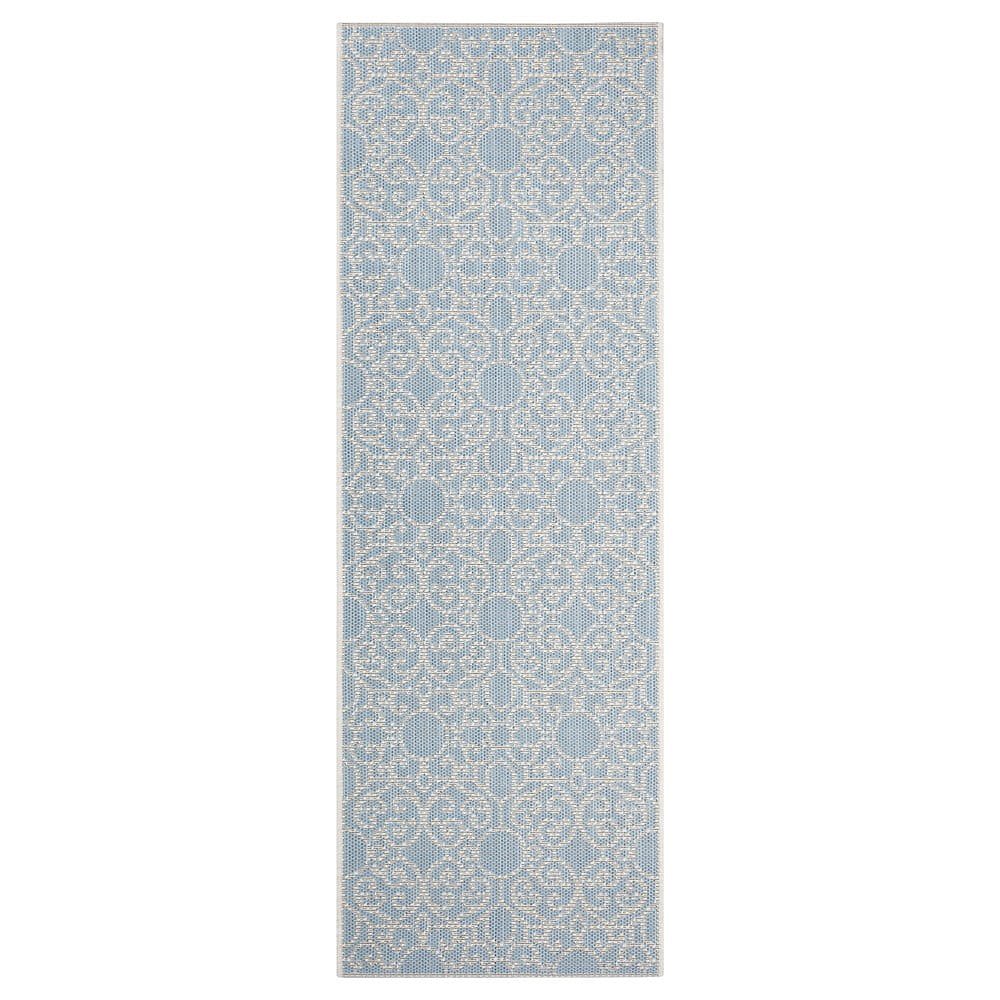 Modro-béžový venkovní koberec Bougari Nebo, 70 x 200 cm