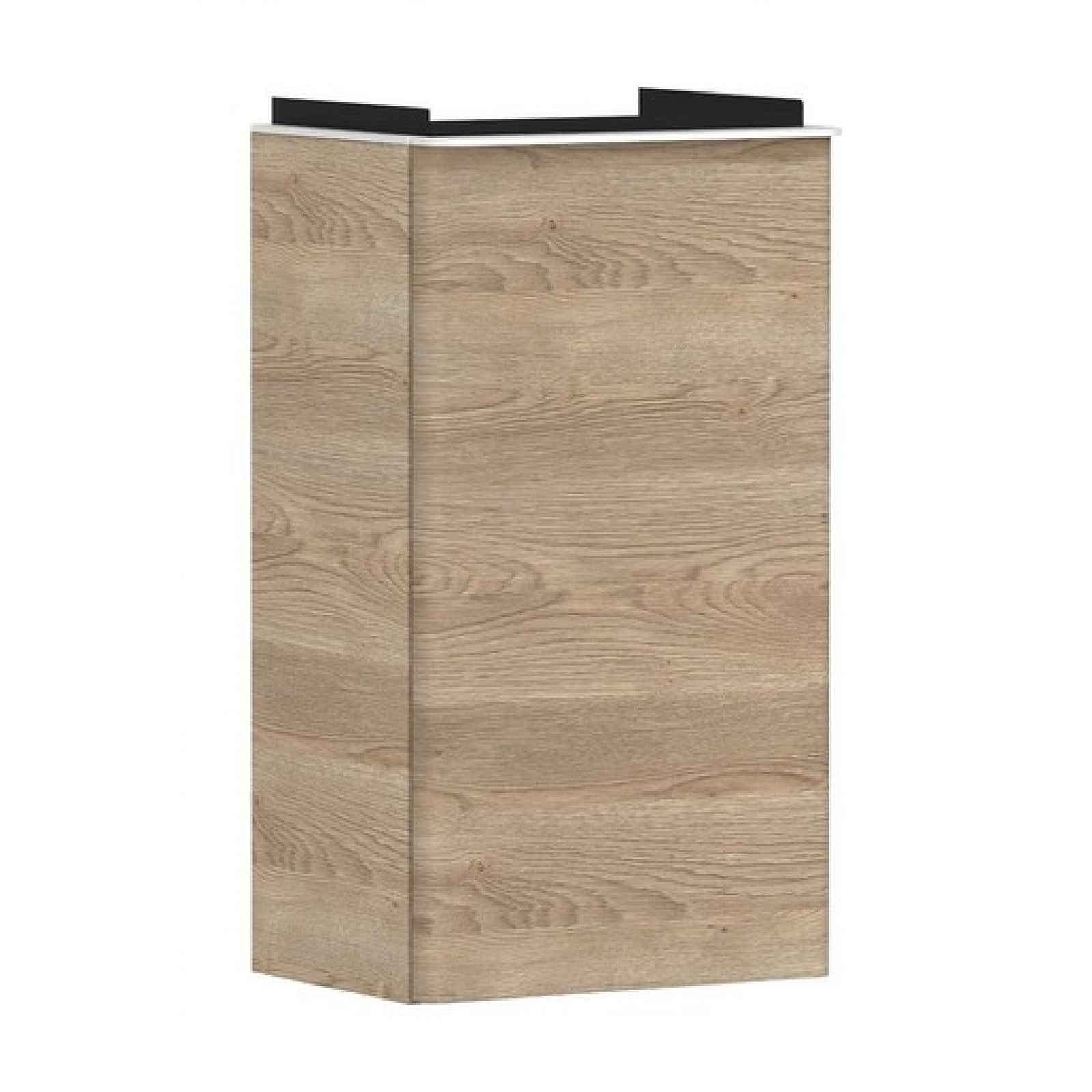 Skříňka pod umyvadlo bez umyvadla Hansgrohe Xelu Q 34x62,5x24,5 cm přírodní dub 54013700