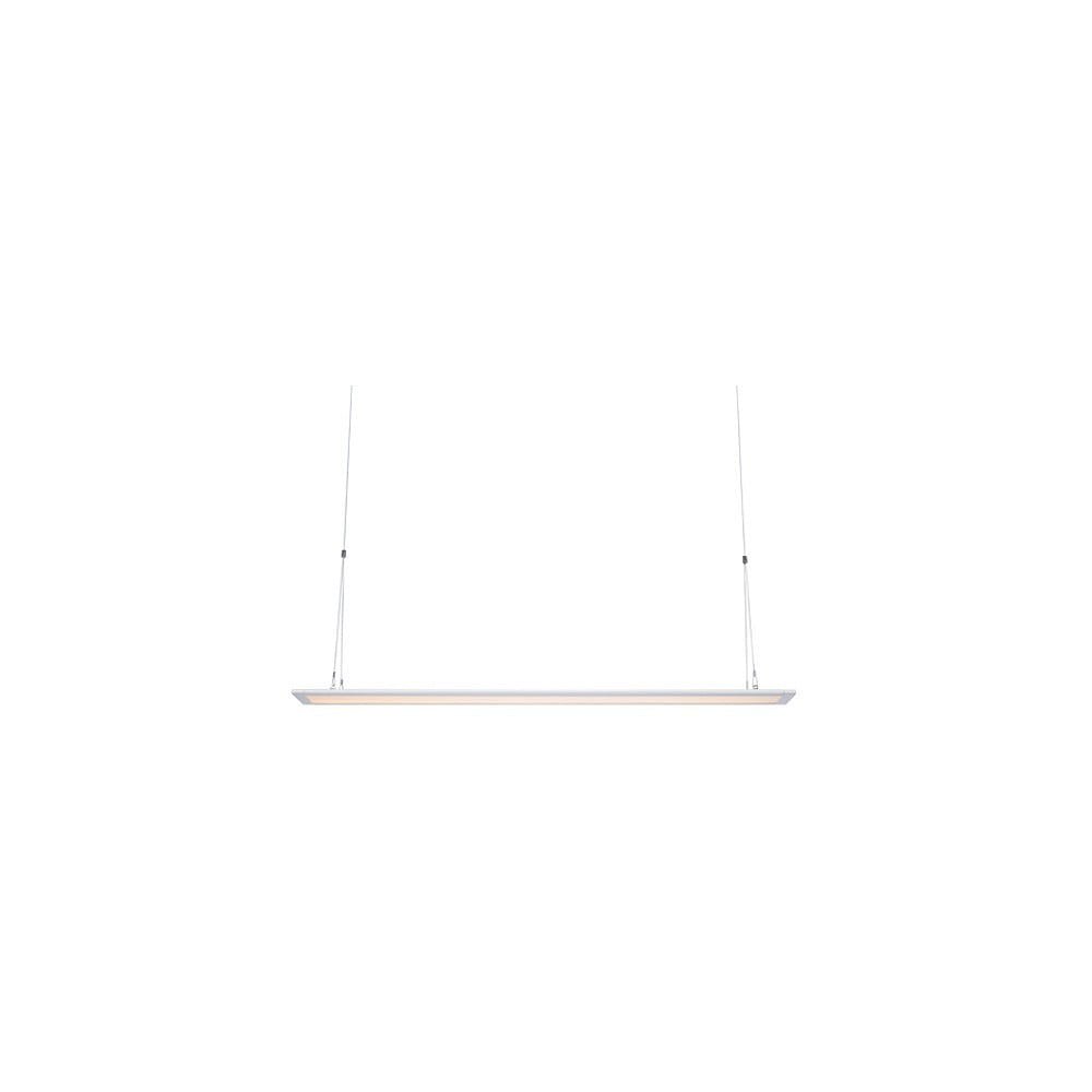 Bílé závěsné svítidlo Markslöjd Plan, délka 90 cm