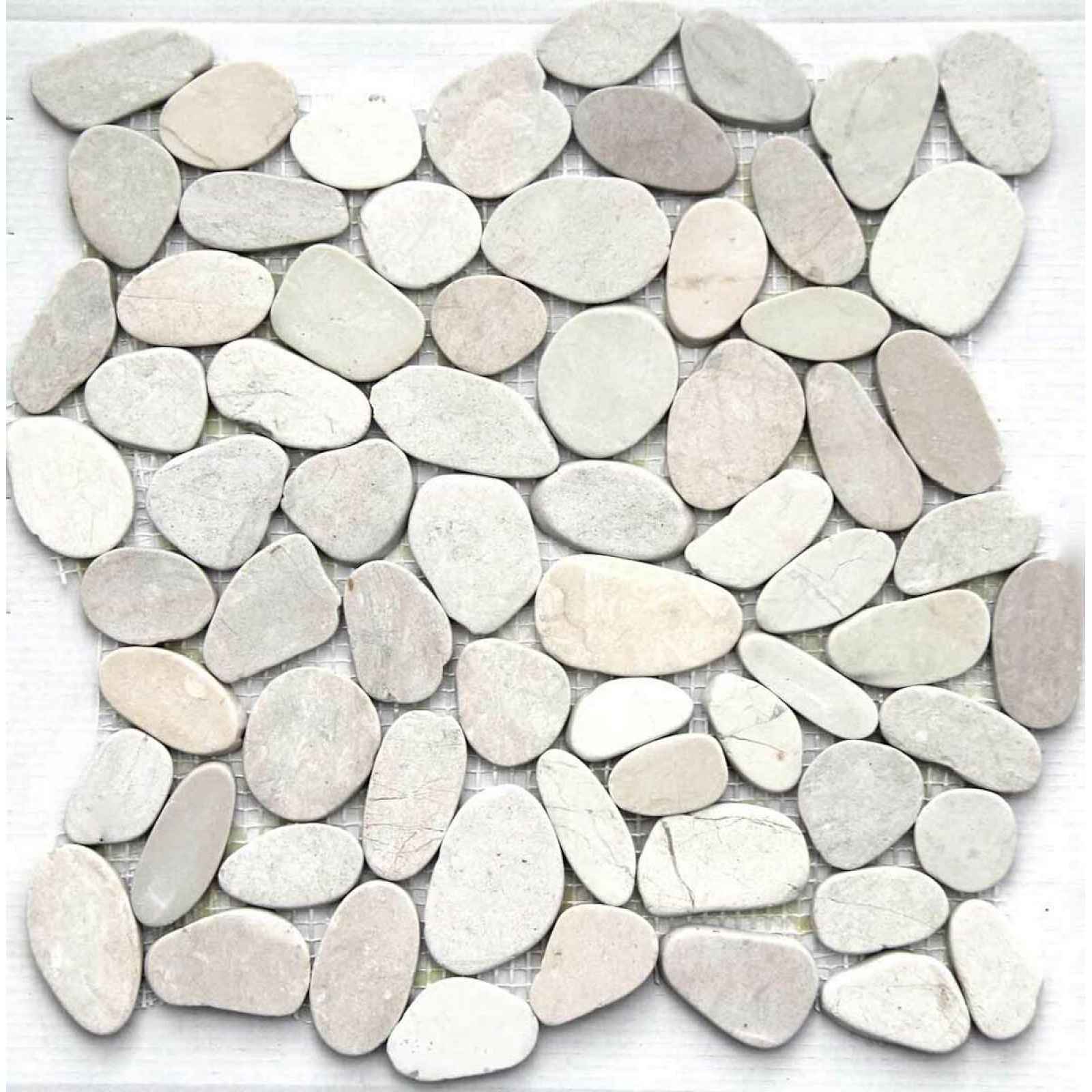 Kamenná mozaika Piedra batu blanco 30x30 cm mat PIEDRABATUBL