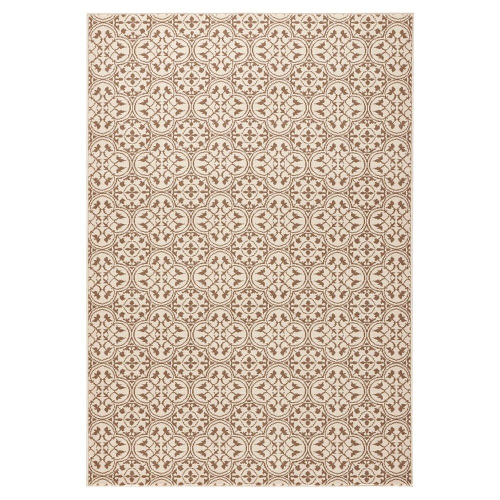 Béžový koberec Hanse Home Gloria Pattern, 80 x 150 cm