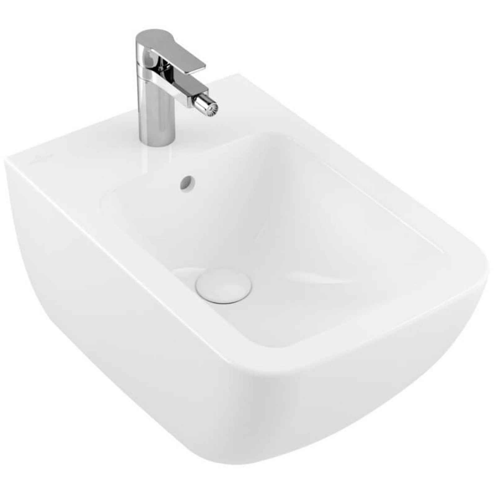 Venticello Bidet, nástěnný, 375 x 560 mm, bílý Alpin CeramicPlus