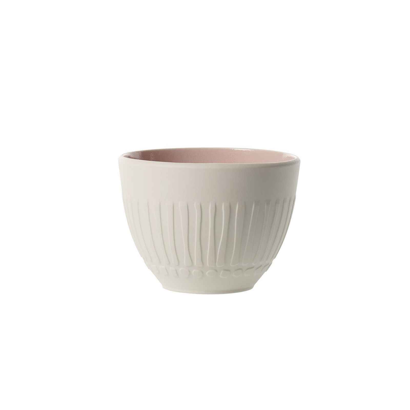 Bílo-růžový porcelánový šálek Villeroy & Boch Blossom, 450 ml