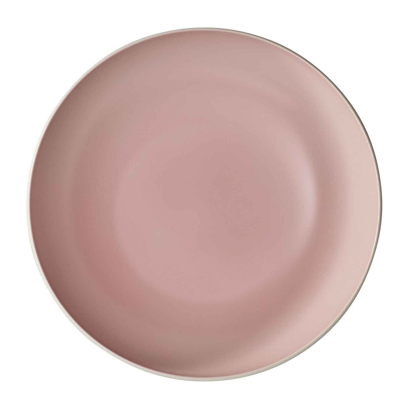 Bílo-růžová porcelánová servírovací miska Villeroy & Boch Uni, ⌀ 26 cm