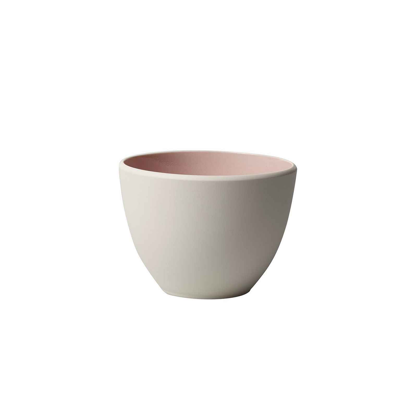 Bílo-růžový porcelánový šálek Villeroy & Boch Uni, 450 ml