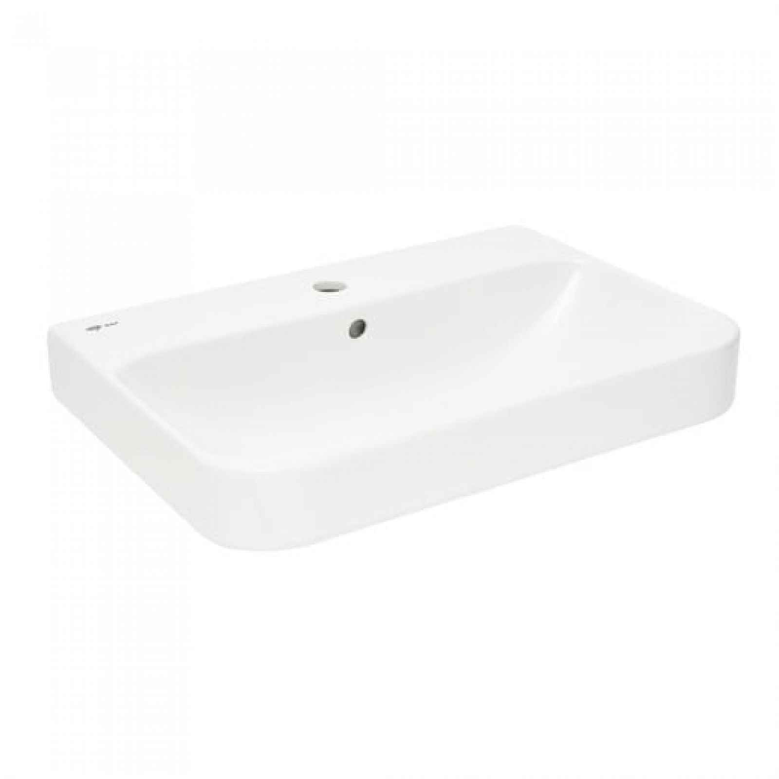 Umyvadlo SAT Project 60x42,2 cm otvor pro baterii uprostřed SATUMPRO6042