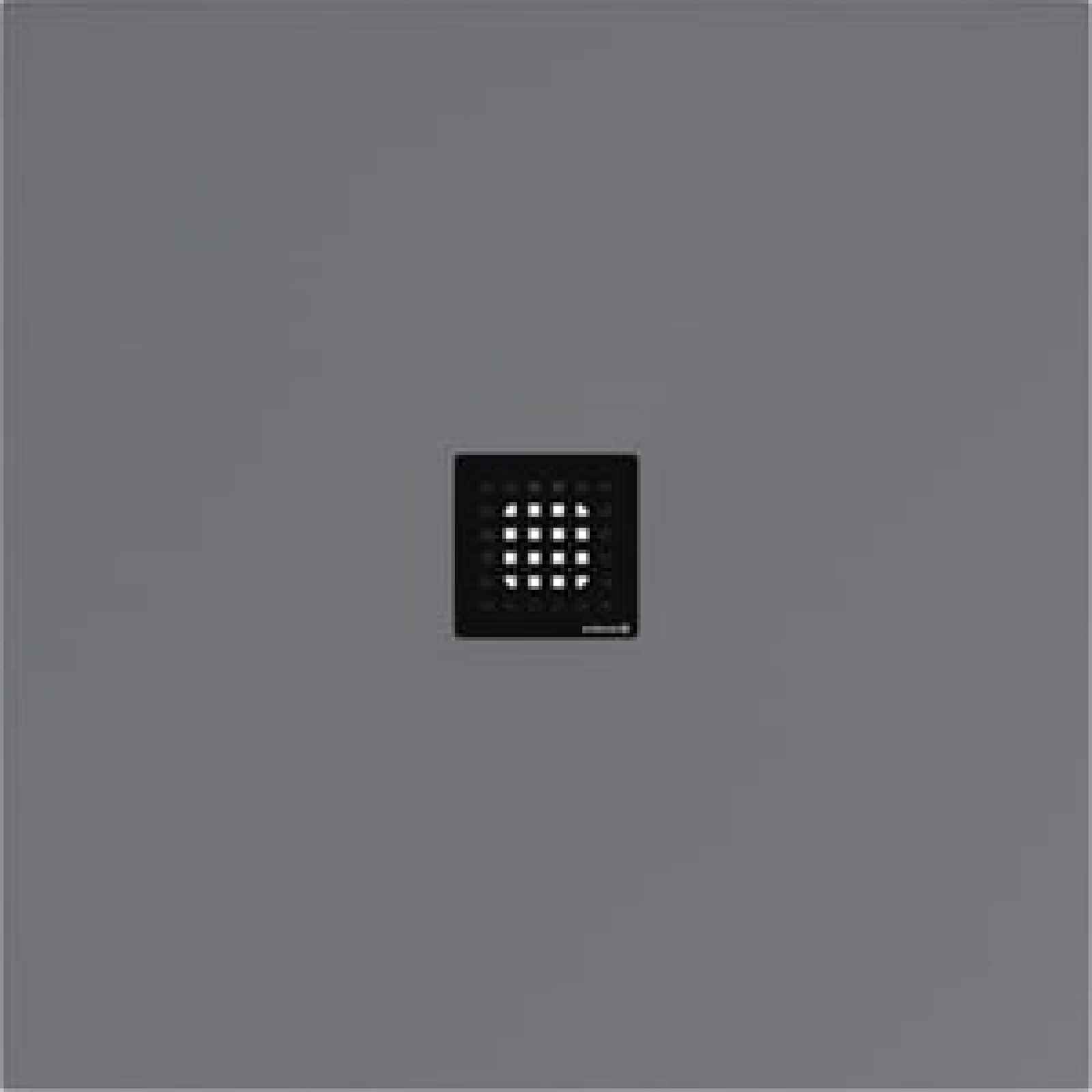 Sprchová vanička čtvercová Polysan Flexia 90x90 cm litý mramor šedá 71546.31