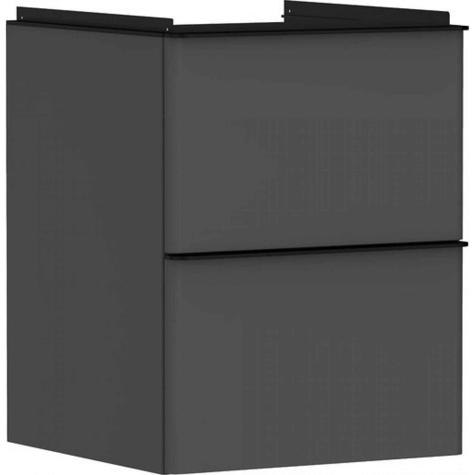 Skříňka pod umyvadlo bez umyvadla Hansgrohe Xelu Q 48x62,5x47,5 cm šedá matná 54020670