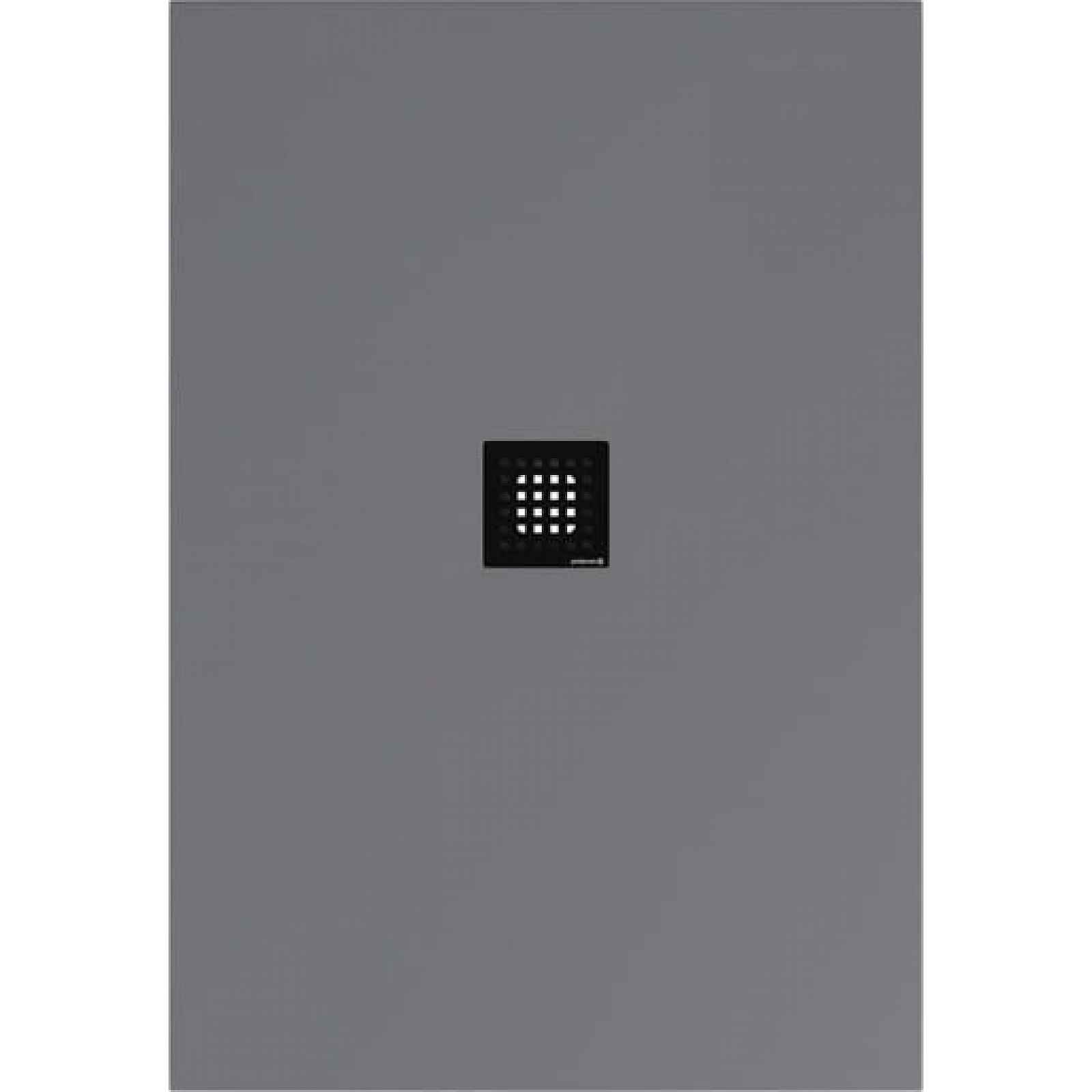 Sprchová vanička obdélníková Polysan Flexia 130x90 cm litý mramor šedá 72896.31