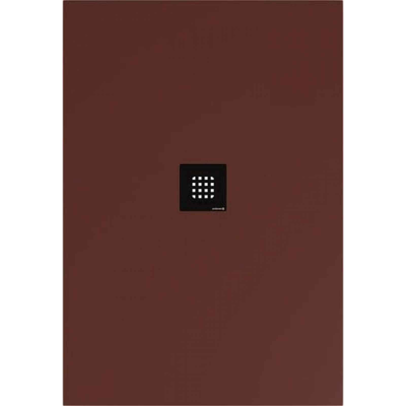 Sprchová vanička obdélníková Polysan Flexia 130x90 cm litý mramor hnědá 72896.71
