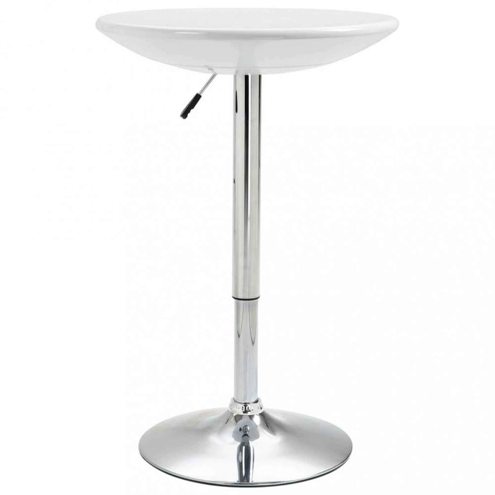 Barový stůl Ø 60 cm Bílá