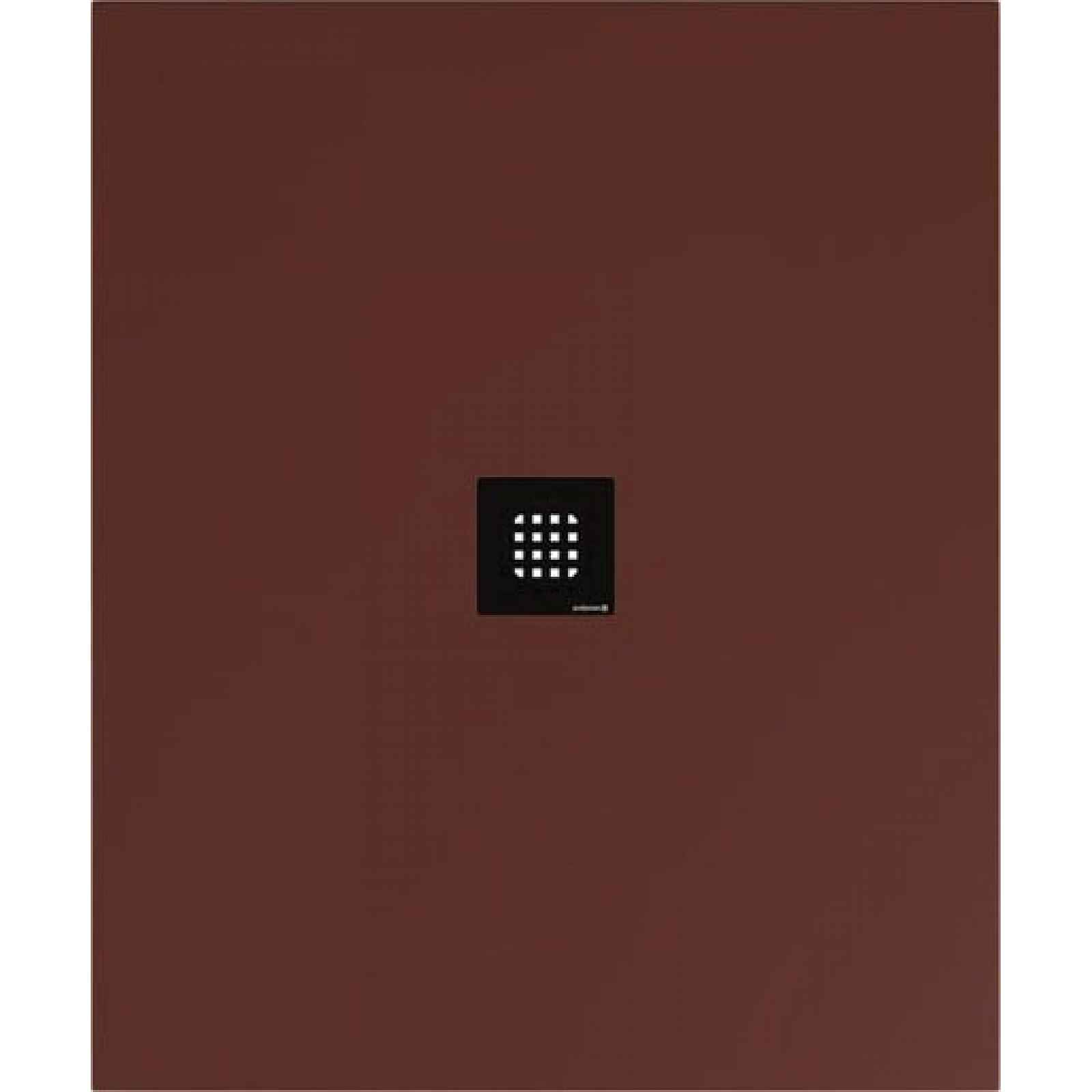Sprchová vanička obdélníková Polysan Flexia 120x80 cm litý mramor hnědá 77922.71