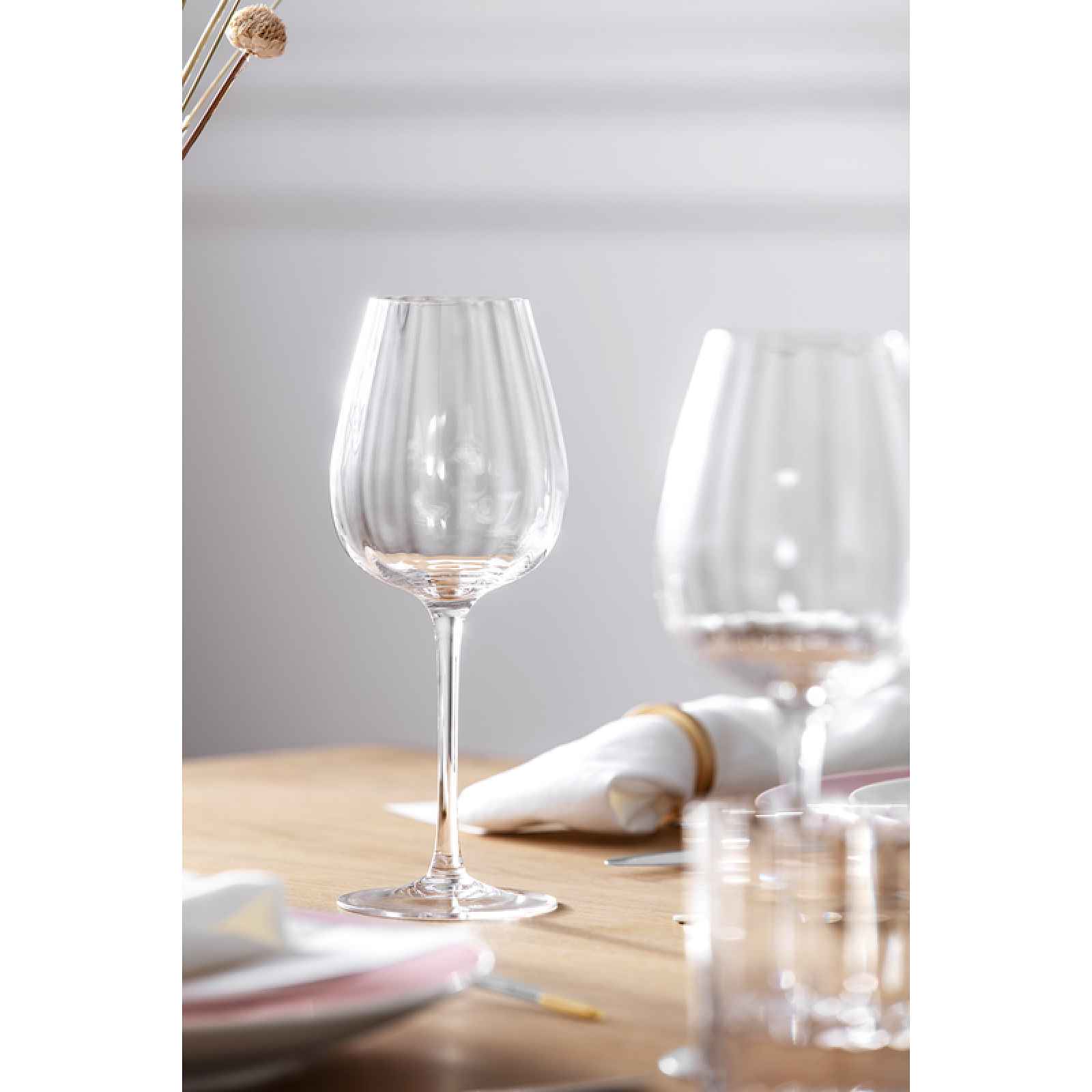 Villeroy & Boch Sklenice na bílé víno Rose Garden, 0,43 l, 4 ks 11-3725-8120