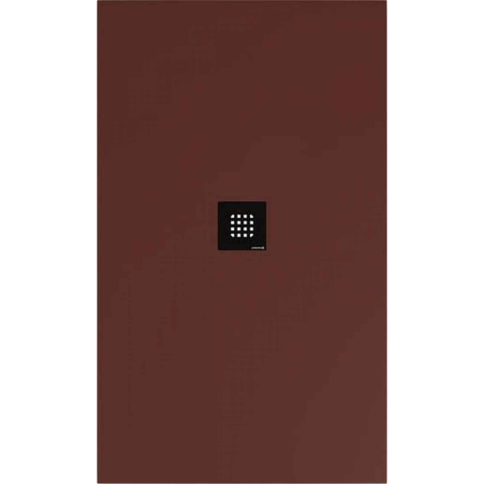 Sprchová vanička obdélníková Polysan Flexia 150x90 cm litý mramor hnědá 72898.71