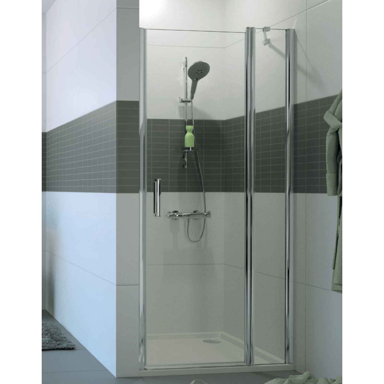 Sprchové dveře 120x200 cm Huppe Classics 2 chrom lesklý C23214.069.322