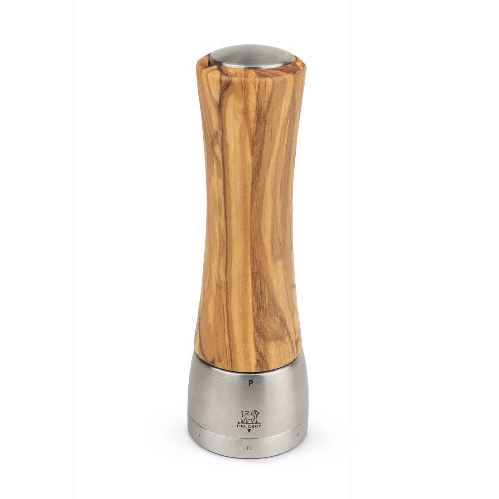 Mlýnek na pepř Peugeot Madras, olivové dřevo, 21 cm